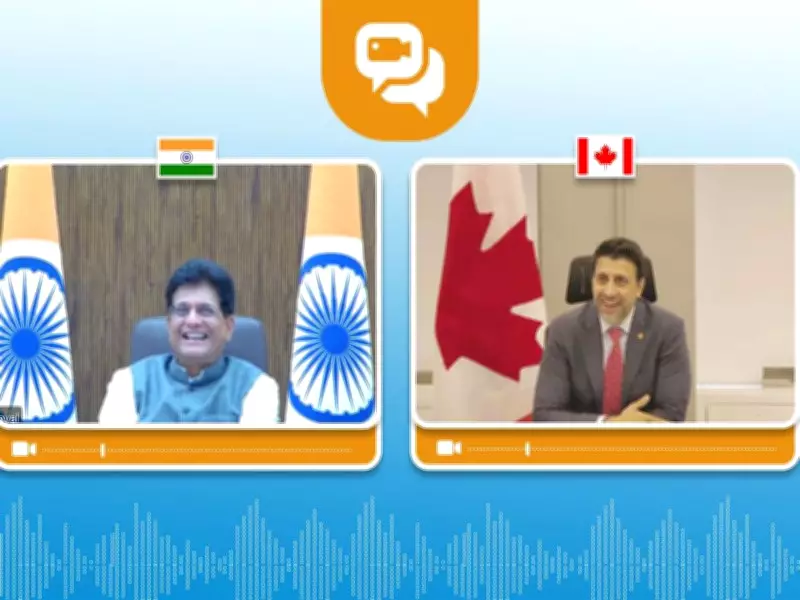 Piyush Goyal Holds Virtual Talks with Canada's Maninder Sidhu on CEPA