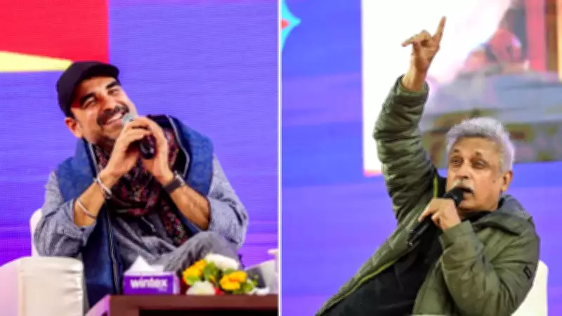 Piyush Mishra & Pankaj Tripathi Shine at DU Literature Festival, Captivate Students