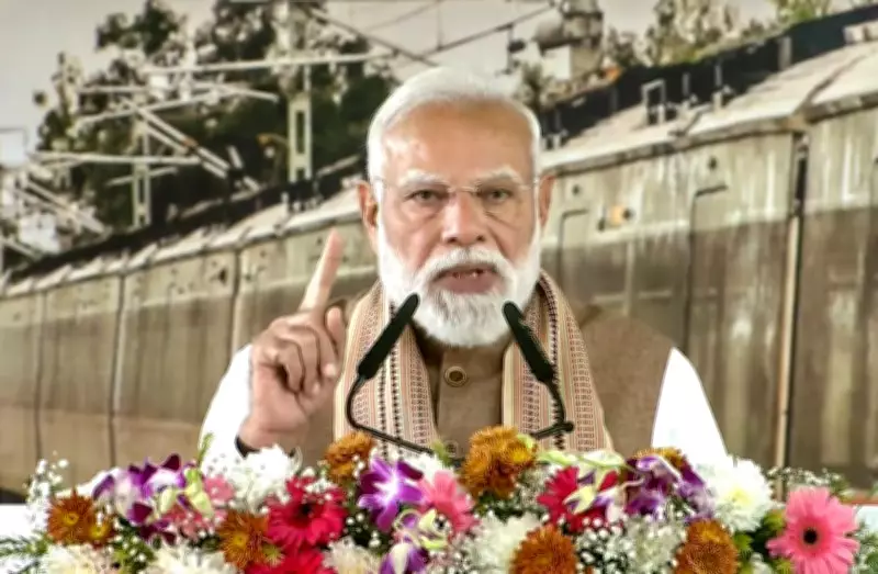 PM Modi Accuses Congress of Using AI Summit for 'Gandi Aur Nangi' Politics