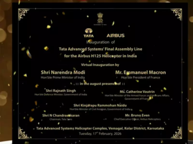 PM Modi and French President Macron Virtually Inaugurate H125 Helicopter Assembly Line in Karnataka