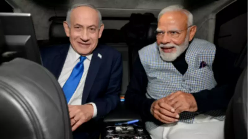 PM Modi and Netanyahu Share Car Ride, Strengthen Tech Ties After Knesset Address
