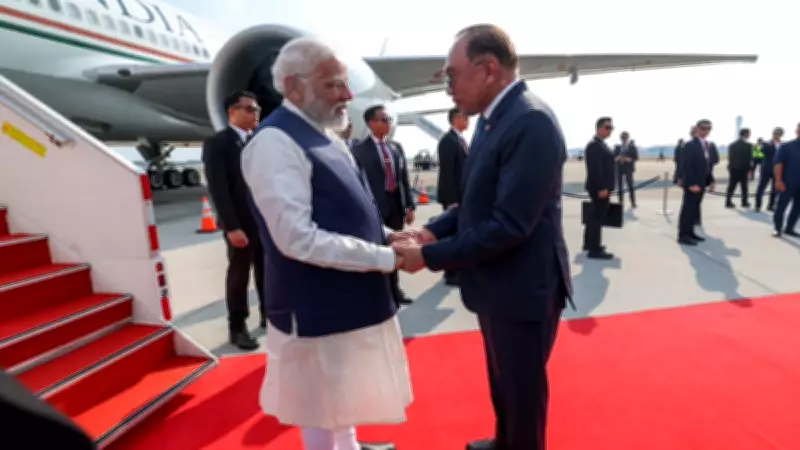 PM Modi Arrives in Malaysia for Two-Day Visit, Receives Warm Welcome