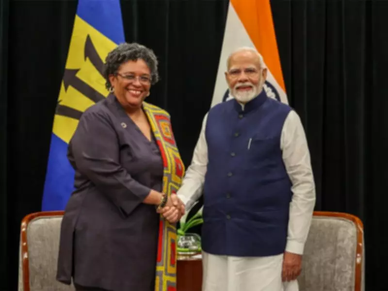 PM Modi Extends Congratulations to Barbados PM Mottley on Historic Third Term Win
