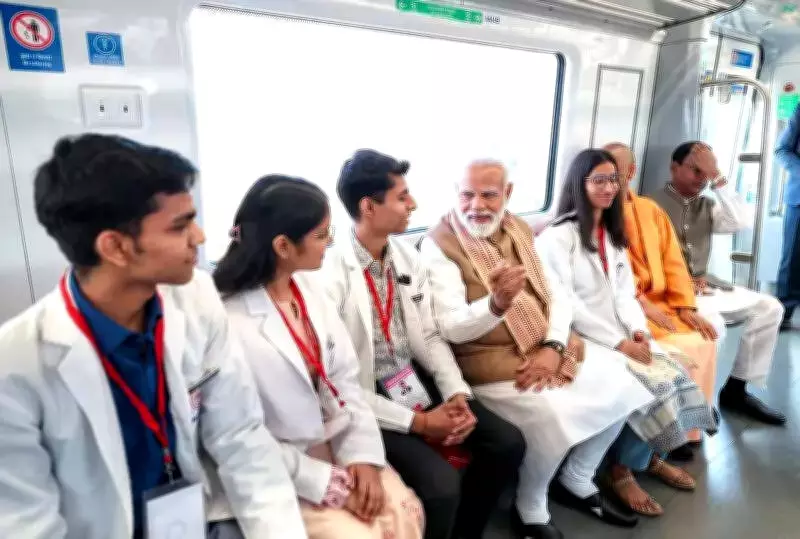 PM Modi Flags Off Namo Bharat Rapid Rail & Meerut Metro, Touts Development as BJP's Core Principle
