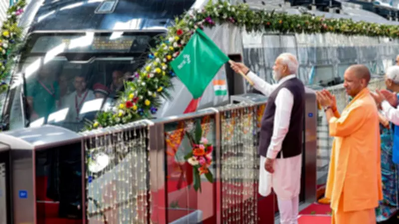 PM Modi Inaugurates Meerut Metro, Dedicates 82-km Delhi-Meerut Namo Bharat Corridor
