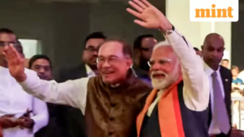 PM Modi Lands in Malaysia for Strategic Talks, Receives Grand Welcome