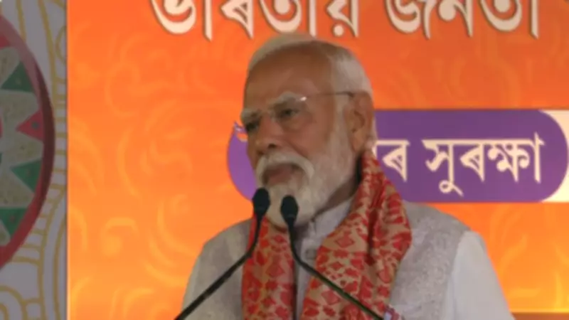 PM Modi Lauds Northeast as 'Goddess Ashtalakshmi', Criticizes Congress Neglect in Assam