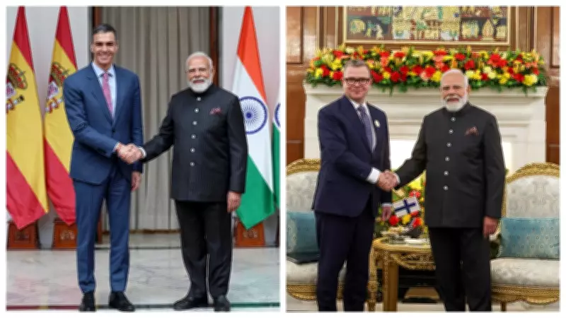 PM Modi Meets Spanish, Finnish Leaders; Hails India-EU FTA as Golden Era