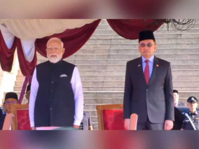 PM Modi Receives Ceremonial Welcome and Guard of Honour in Malaysia