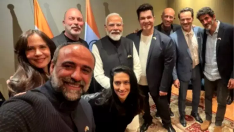 PM Modi Shares Selfie with Fauda Cast, Highlights India-Israel Entertainment Ties