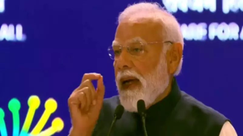 PM Modi Unveils MANAV Vision for AI at Global Summit, Calls for Democratization