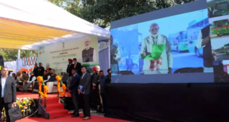 PM Modi Virtually Flags Off 25 Electric Buses for Chandigarh Under E-Bus Sewa Scheme