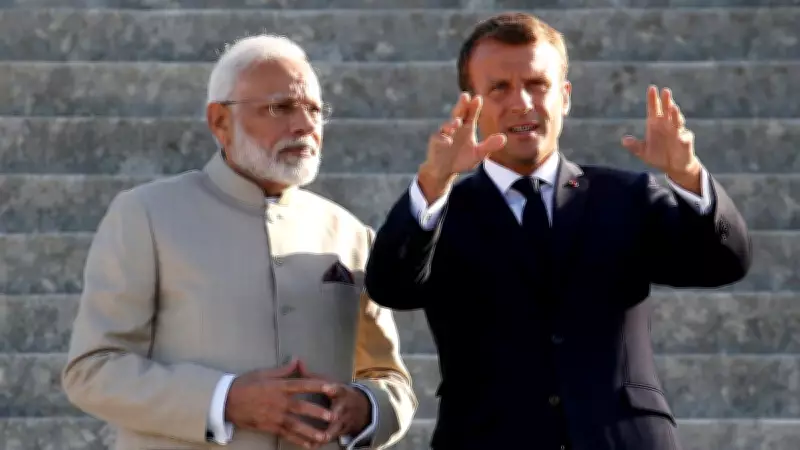 PM Modi Welcomes French President Macron, Seeks to Strengthen India-France Tilateral Ties