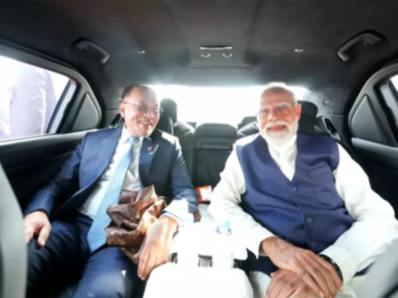 PM Modi's Car Ride with Malaysia's PM Anwar Highlights Deepening Bilateral Ties