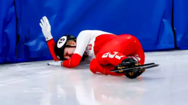 Polish Skater Camila Celiere Suffers Facial Injury in Olympic 1500m Quarterfinal Crash
