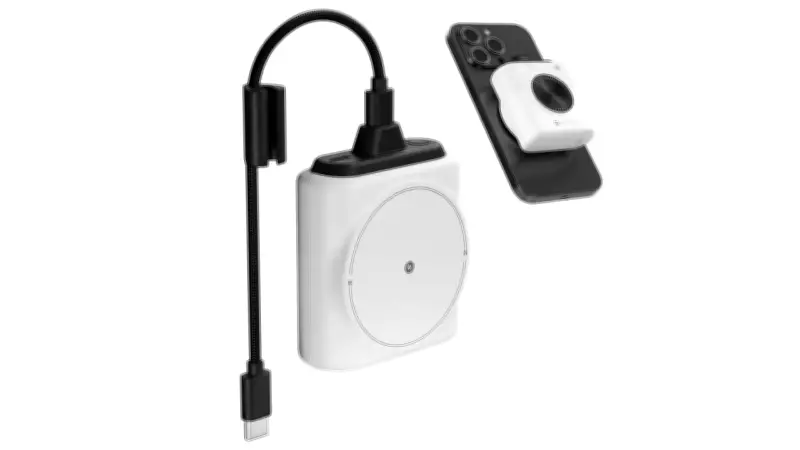 Portronics Launches Moji 10: Ultra-Compact 10,000mAh Magnetic Wireless Power Bank