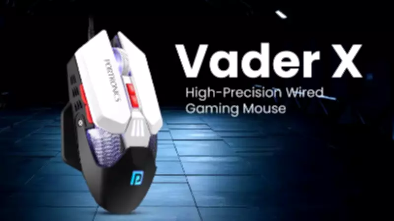 Portronics Launches Vader X Wired Gaming Mouse with 12,800 DPI & RGB