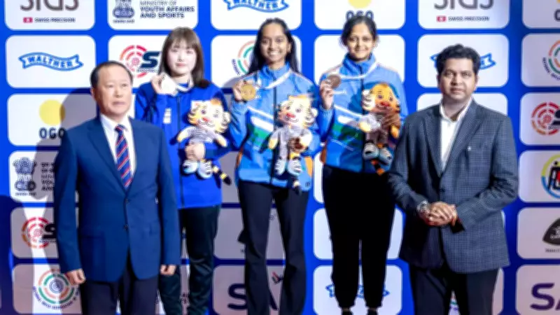 Pregnant Shooter Meghana Sajjanar Wins Bronze at Asian Championships