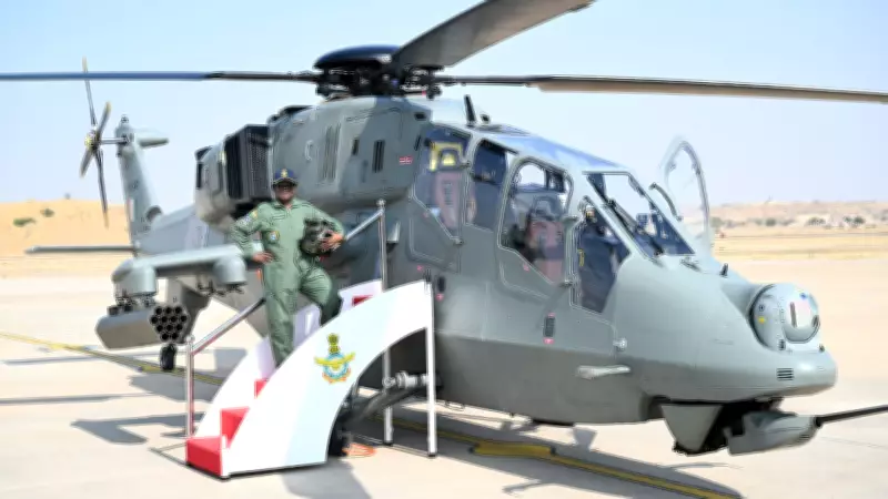 President Murmu Flies Indigenous LCH Prachanda, Witnesses Vayu Shakti Firepower