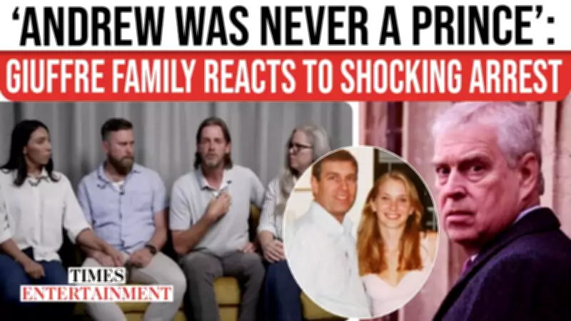 Prince Andrew Arrested: Giuffre Family Hails Monumental Justice Moment