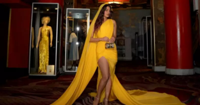 Priyanka Chopra Stuns in Yellow Gown at The Bluff Afterparty, Photos Go Viral