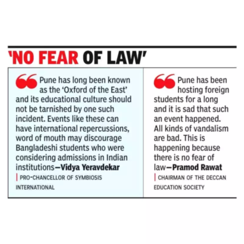 Pune University Vandalism: BJYM Accused of Attacking Bangladeshi Students' Stall
