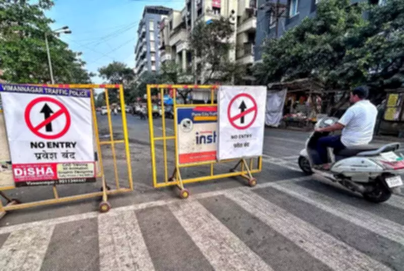 Pune's Vimannagar One-Way System Collapses After Official Transfers