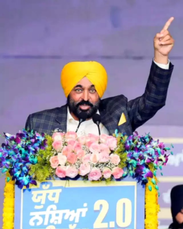 Punjab CM Bhagwant Mann Joins AAP's Anti-Drug Rally in Moga After Hospitalisation