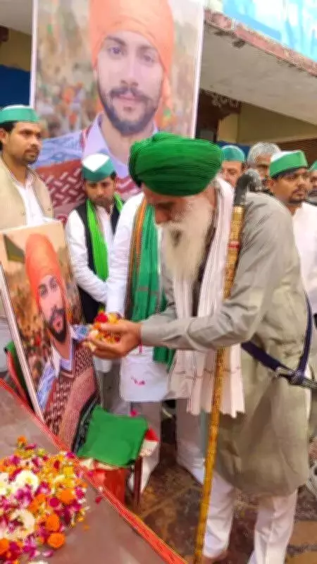 Punjab Farmers Mark 2nd Death Anniversary of Activist Shubkaran Singh