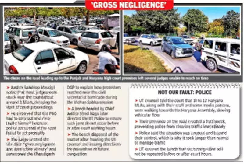 Punjab & Haryana HC Summons DGP Over Traffic Chaos That Delayed Judges