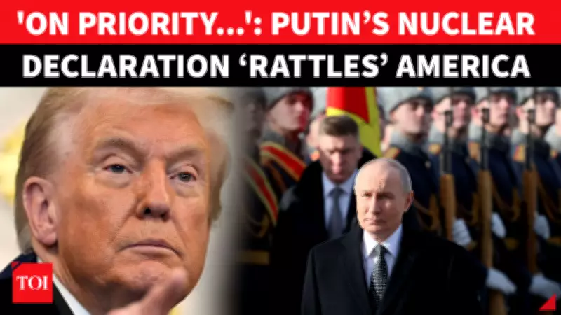 Putin's Nuclear Priority Declaration Alarms US and Europe Amid Treaty Void