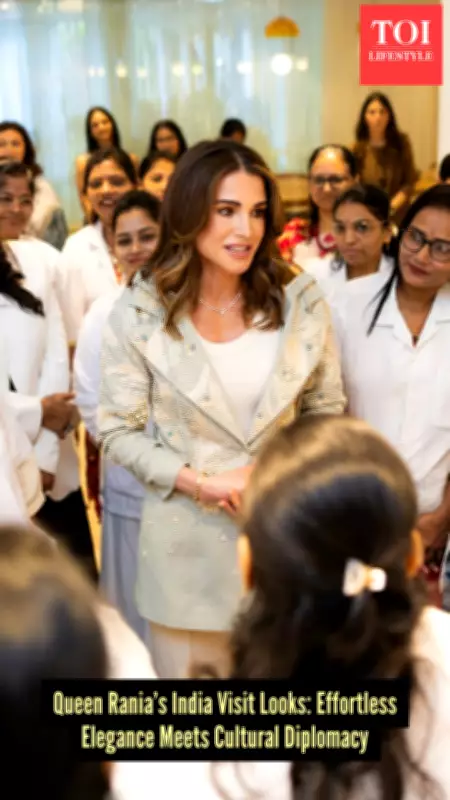 Queen Rania's India Visit: A Fashion Journey from Petra to Mumbai