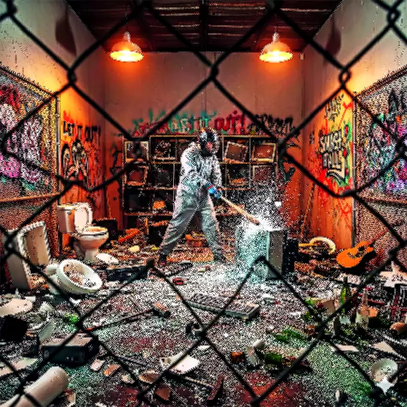Rage Rooms Gain Popularity as Stress-Busting Havens in Urban India