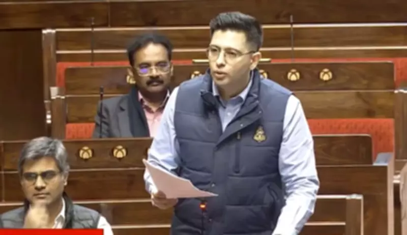 Raghav Chadha Highlights Food Adulteration Crisis in Parliament, Proposes Solutions