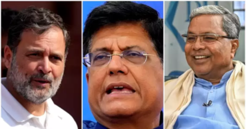 Rahul Gandhi Accuses Modi Government of Cheating Farmers, Piyush Goyal Labels Him 'Immature'