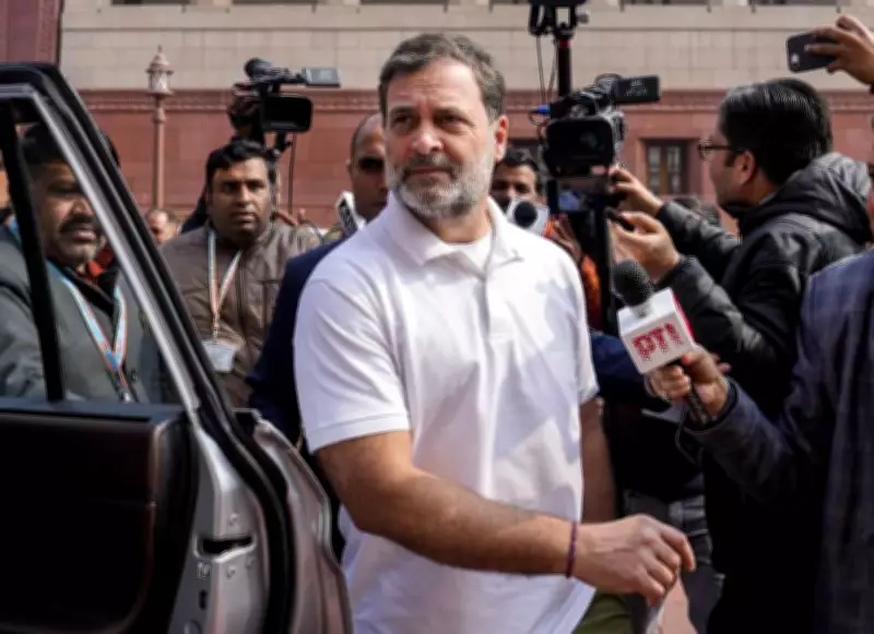 Rahul Gandhi Alleges PM Modi Signed India-US Trade Deal Under Trump Pressure