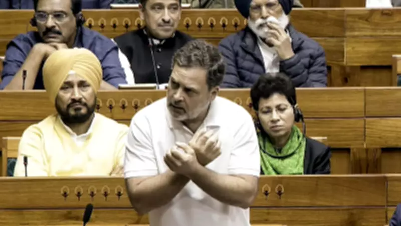 Rahul Gandhi's Lok Sabha Address: Modi Critique, Data Concerns, and Trump Message