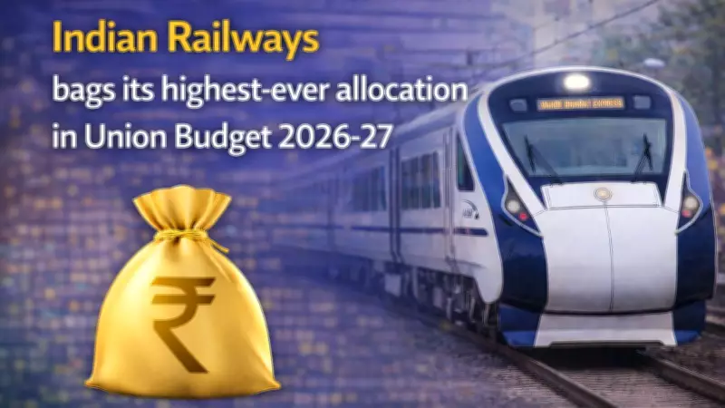 Railway Budget 2026: Indian Railways Gets Record Rs 2.93 Lakh Crore Allocation