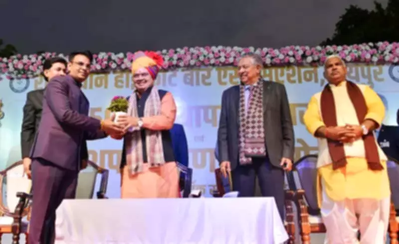 Rajasthan CM Announces New High Court Building in Jaipur to Strengthen Judiciary