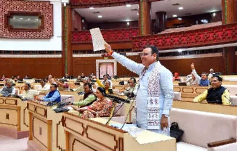 Rajasthan CM Bhajan Lal Sharma Slams Congress for Walkout During Performance Debate