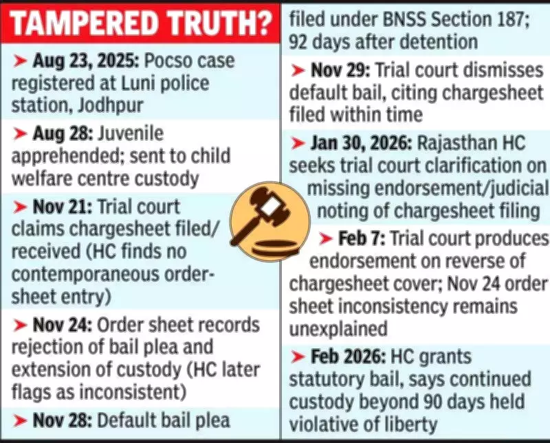 Rajasthan HC Grants Bail to Juvenile in POCSO Case Citing Procedural Lapses