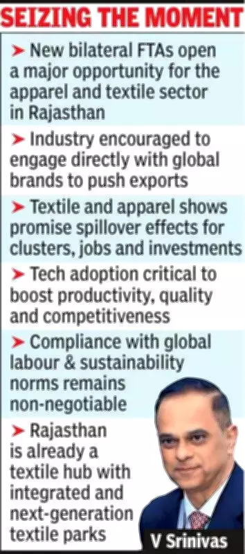 Rajasthan Pushes for Mega Textile Park Following Union Budget Announcement