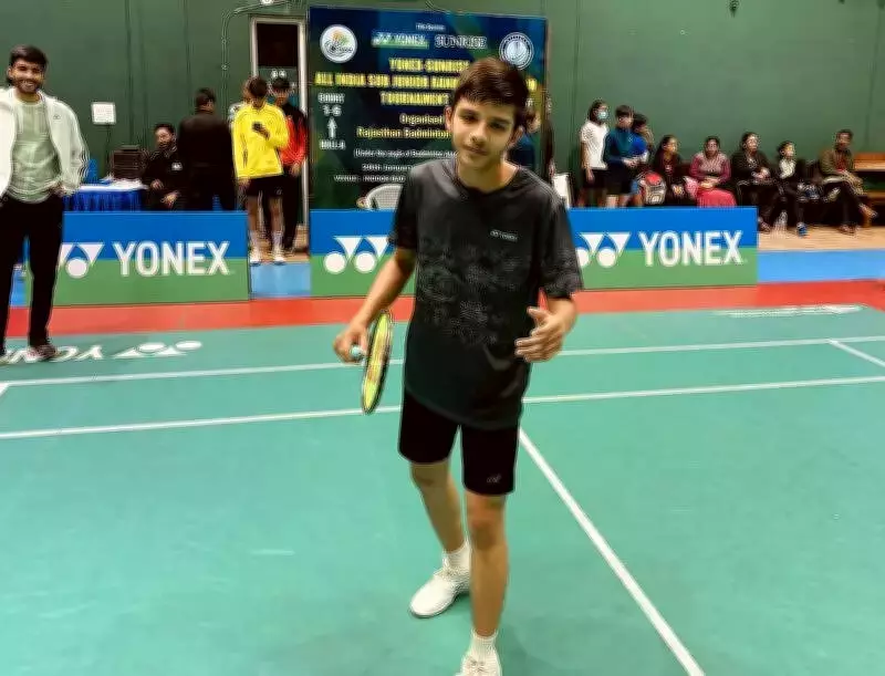 Rajasthan Shuttlers Shine at All India Sub-Junior Badminton Ranking Tournament in Jaipur