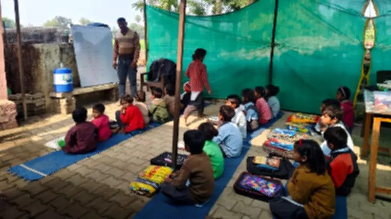 Rajasthan Teachers Fund Makeshift Classrooms Amid Widespread School Safety Crisis
