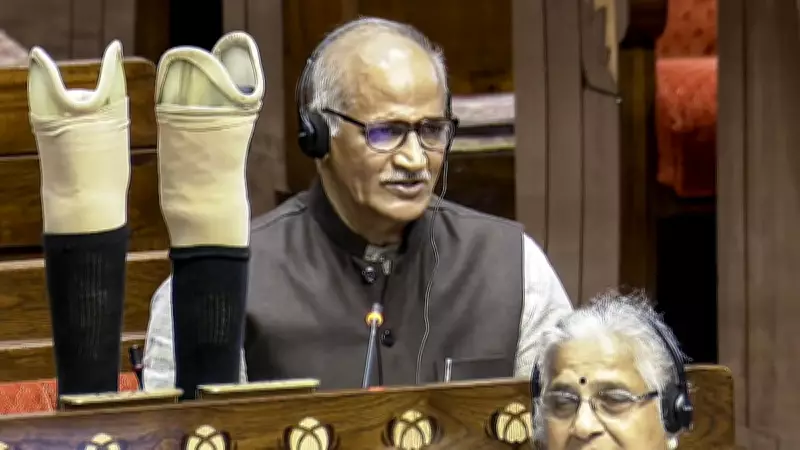 Rajya Sabha Erupts as BJP MP Shows Artificial Limbs, Recalls Alleged 1994 CPI-M Attack