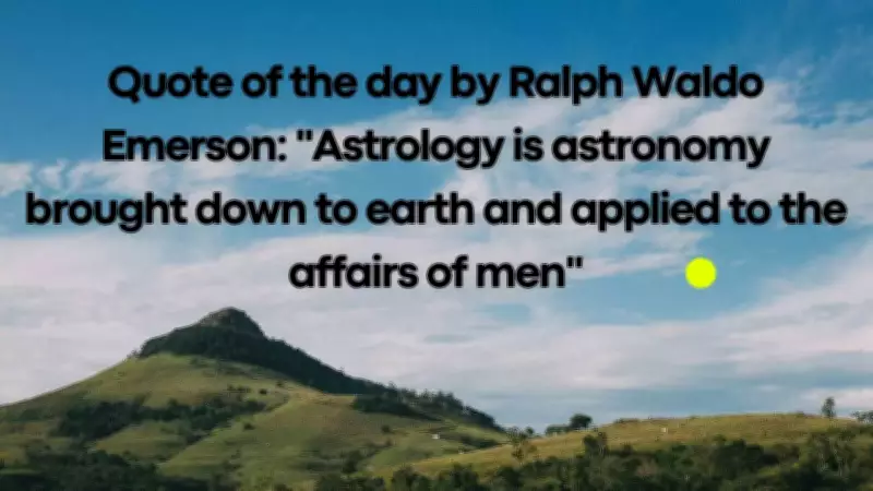 Ralph Waldo Emerson's View on Astrology: Bridging Cosmos and Human Life