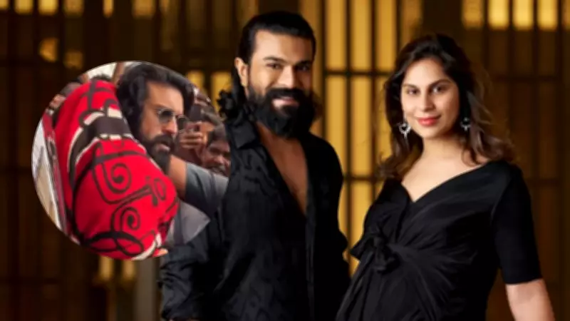 Ram Charan Mobbed with Daughter Outside Hyderabad Hospital After Twins' Birth