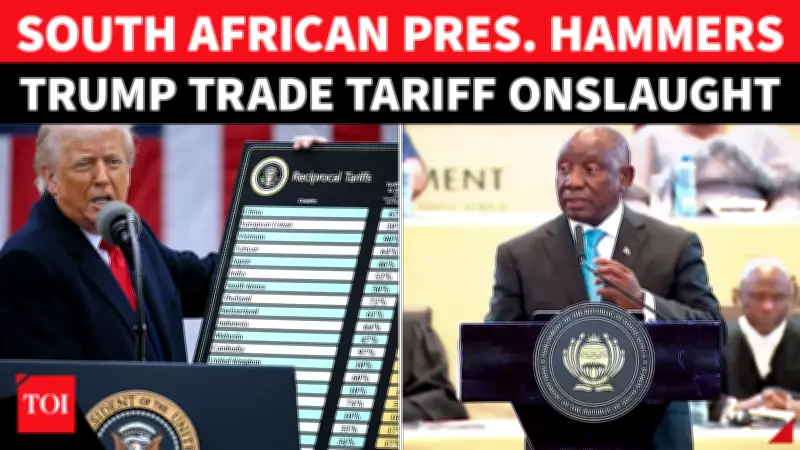 Ramaphosa Condemns Trump's Trade Onslaught, Vows to Resist Economic Coercion