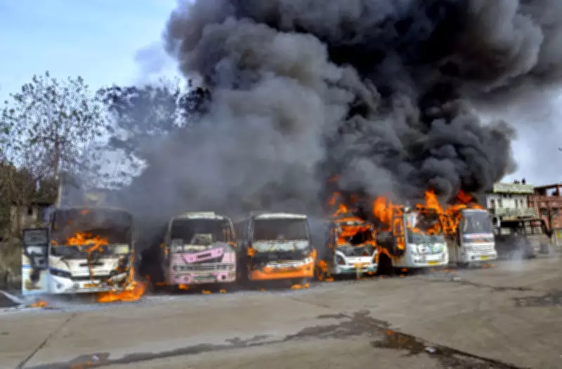 Ranchi Bus Stand Fire Sparks Safety Outcry: 500+ Buses at Risk Daily