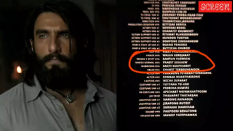 Ranveer Singh's Triple Vanity Van Demand Confirmed in Dhurandhar Credits